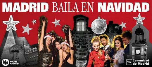 Cartel de 'Madrid baila en Navidad'
