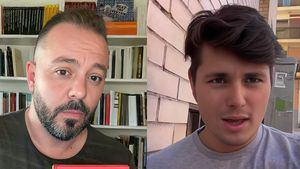 Vito Quiles llama "cobarde" a Antonio Maestre por no acudir al juicio y se enzarzan en redes