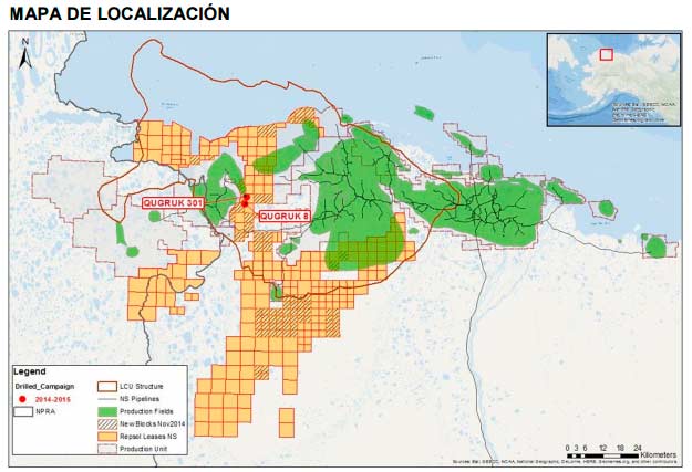 Repsol completa con éxito su campaña invernal de exploración en Alaska