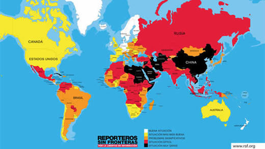 España mejora en el ranking de Libertad de prensa pese a la 'ley mordaza'