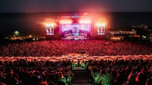 Escenario del festival Marenostrum Fuengirola