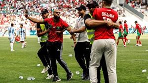 Escándalo en el debut futbolístico de Argentina en los Juegos Olímpicos