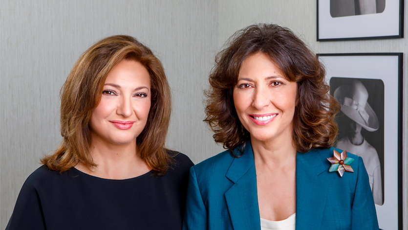 Marta Álvarez y Cristina Álvarez, ex presidenta y nueva presidenta no ejecutiva del Grupo El Corte Inglés