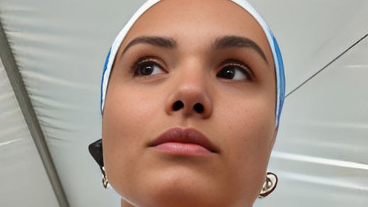 Marta Santana, ex nadadora profesional