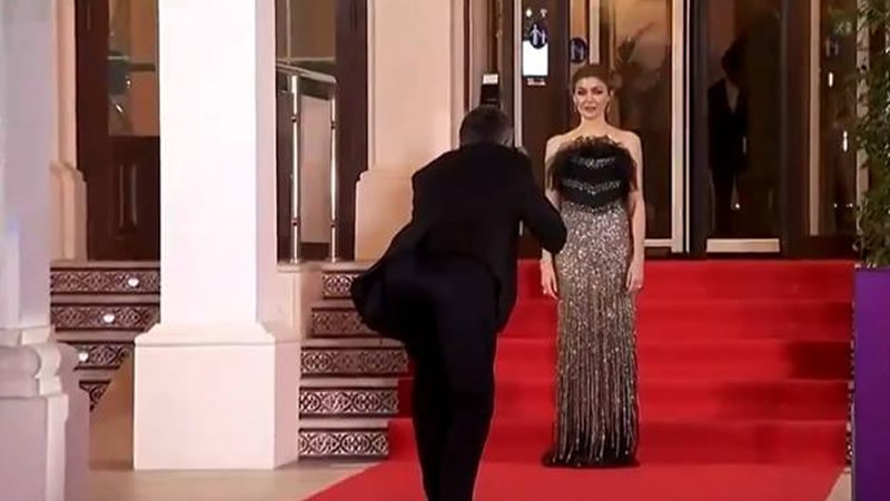 Marta Nieto, en la alfombra roja