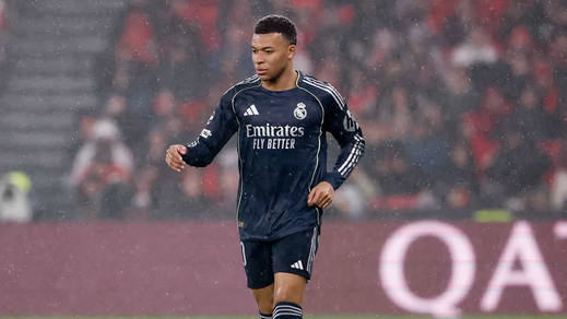 Kylian Mbappé, durante el partido contra el Benfica