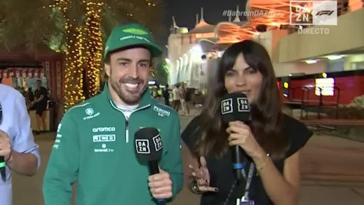 Melissa Jiménez y Fernando Alonso