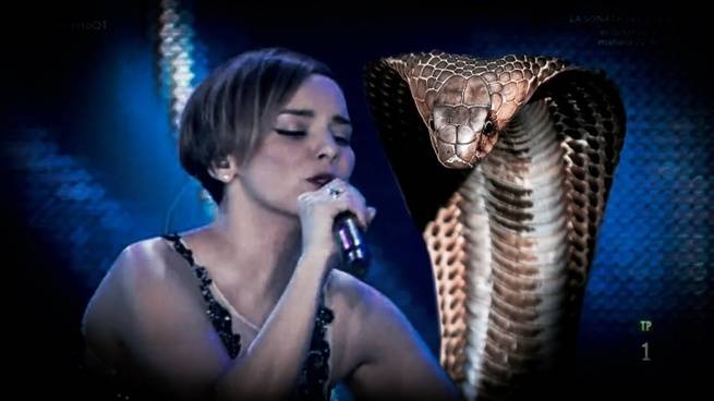 La reacción oficial de Chenoa tras la ya célebre 'cobra' de Bisbal