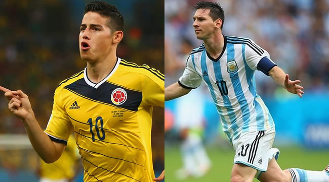 El Argentina-Colombia, estrella de los cuartos de final de la Copa América