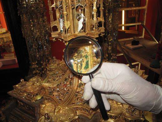 Finaliza el estudio de la custodia de la Catedral de Toledo para ser restaurada