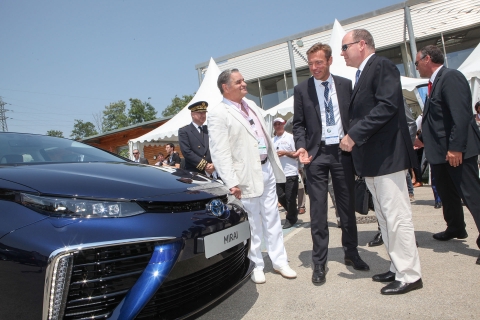 Las ‘celebrities’ se suben al Toyota Mirai