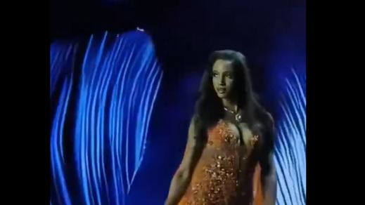 Miss Jamaica antes de la caída