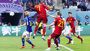 Morata, en el único gol anotado por España