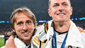 Luka Modric y Toni Kroos