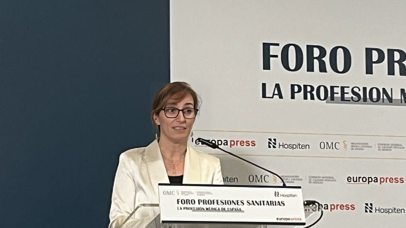 Mónica García, ministra de Sanidad
