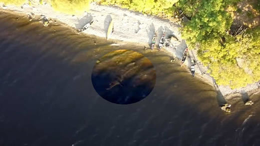 El vídeo viral rodado con un dron que capta al que posiblemente sería el monstruo del Lago Ness