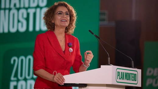 Mª Jesús Montero, candidata socialista a las elecciones andaluzas