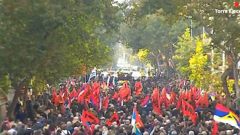 Cortejo fúnebre de José Mujica