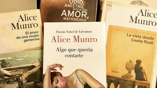Diversas obras de Alice Munro