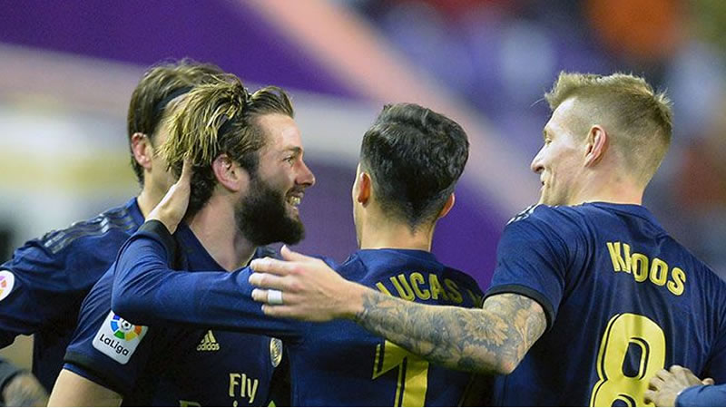 El Madrid se eleva al liderato en Valladolid dejando atrás a Barça, Sevilla y Atlético