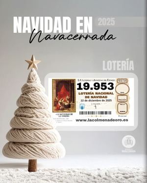 Navacerrada lanza la Lotería de Navidad 2025