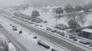 Las mejores imágenes de la increíble nevada en Madrid