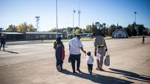 Los primeros niños y enfermos evacuados desde Gaza llegan a España