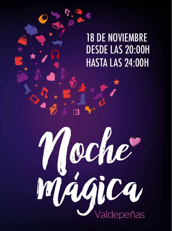 Valdepeñas (Ciudad Real) se adelanta al 'Black Friday' este viernes con la celebración de la 'Noche Mágica'