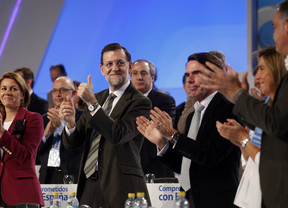 Rajoy se 'asienta' en la dirección del partido al ser reelegido por el 97,56% de los votos