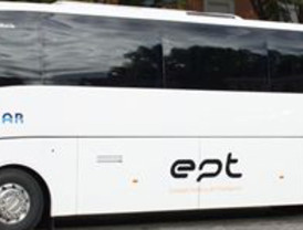 El color blanco de la nueva imagen de la flota regional de autobuses aumenta la visibilidad de los vehículos un 12%