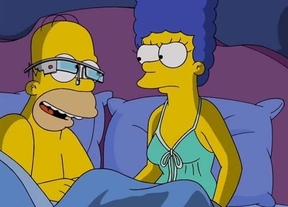 Las Google Glass también conquistan a Homer Simpson