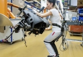 Audi desarrolla un exoesqueleto para los trabajadores de sus fábricas