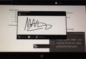 edatalia.com crea ecoSignature, software de firma digital manuscrita para tablets Surface de Microsoft