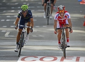Valverde, 'Purito' y Nibali se retan por el 'rojo' en una Vuelta llena de montaña