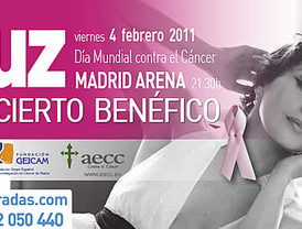Concierto solidario contra el cáncer de Luz Casal