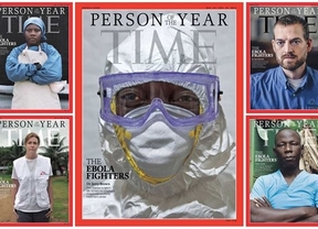 'Time' elige a los "luchadores" contra el ébola como personaje del año