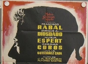 Cartel del ciclo de cine del Museo Taurino de la Diputación de Valencia