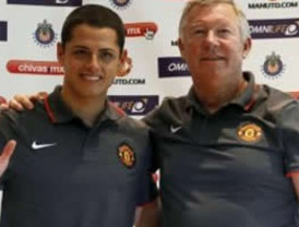 Ferguson compara talento de Javier Hernández con el de Ole Gunnar