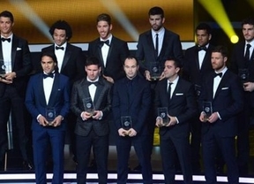 La mejor Liga del mundo: todos los futbolistas elegidos para el 'Once del Año' compiten en España