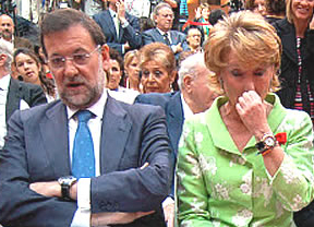 Aguirre: "Si yo fuera Rajoy no hablaría ni con el cuello de mi camisa de a quién voy a hacer ministro"