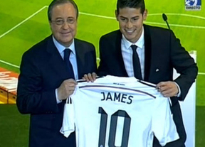 La presentación oficial de James Rodríguez desata la locura entre la comunidad colombiana de Madrid