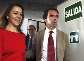 Cospedal pide ante Aznar "cercenar la corrupción", pero obviando a Bárcenas