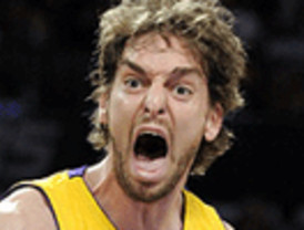 Sexto doble-doble de un Pau Gasol clave en otra paliza de los Lakers (95-112) a Minnesota