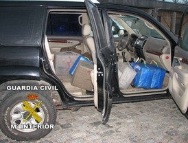 Detenidas tres personas que poseían más de 1.800 kilos de hachís