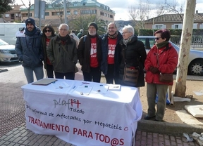 Los afectados por hepatitis C se concentrarán en Toledo para reclamar medicación