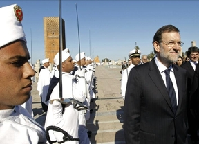Rajoy regala a Mohamed VI una foto... de una artista española