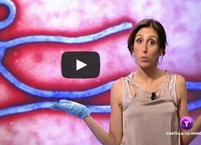 La presentadora de una tertulia en la 'tele' de Castilla-La Mancha frivoliza sobre el ébola