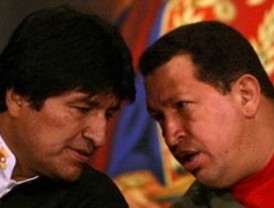 Chávez alentó a Morales para nacionalizar Petrobras