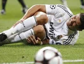 C Ronaldo, se alejará más de 10 dás de las canchas por lesión