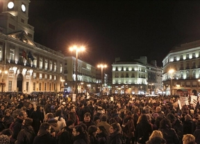 La Puerta del Sol se convierte en el 'kilómetro cero' de las protestas contra los recortes 